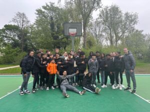 3x3 basketbalveld Schiedam YETS Foundation